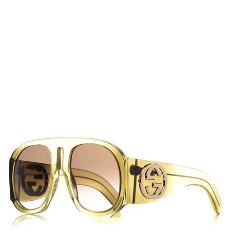 gucci eyewear oversized glasses